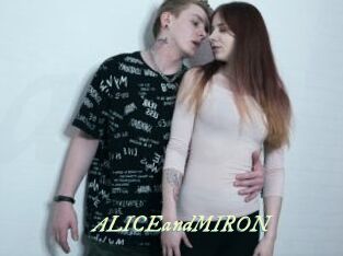 ALICEandMIRON