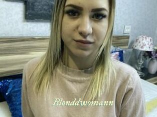 Blonddwomann