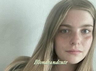 Blondeandcute