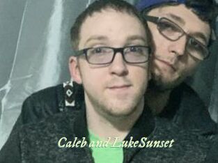 Caleb_and_LukeSunset